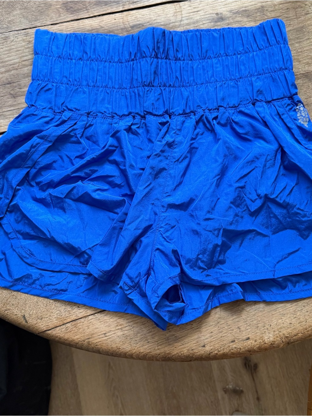 Free People Movement Women’s High-Waist Active Shorts - Vibrant Blue
